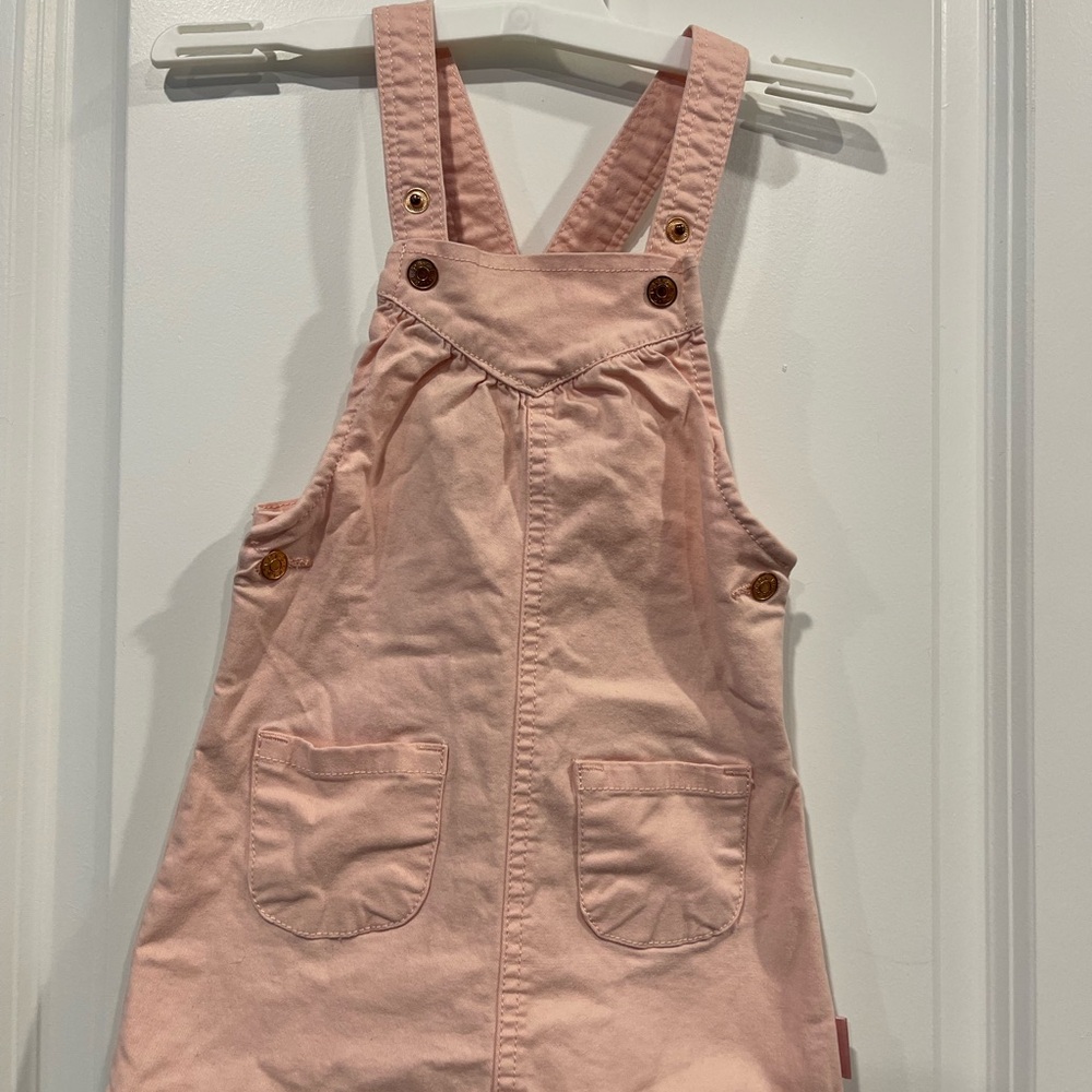 BCBGirls Pink Overall Dress